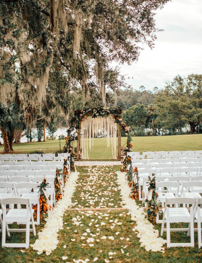 nature inspired wedding ceremony arch designs